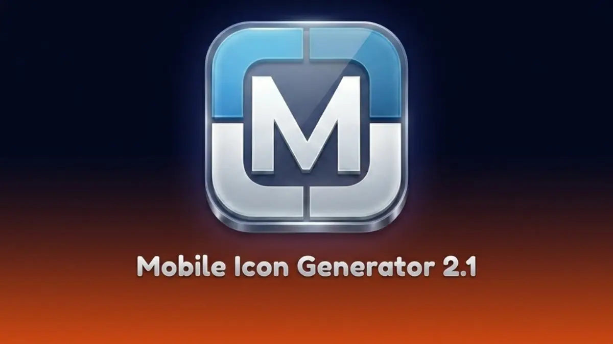 Mobile Icon Generator 2.1 - Precision and Flow